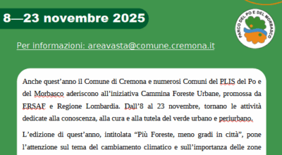 CAMMINAFORESTE URBANE – ed. 2025