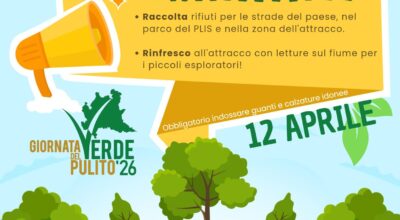 DOMENICA 12 APRILE – ORE 10.00, GIORNATA ECOLOGICA A MOTTA BALUFFI
